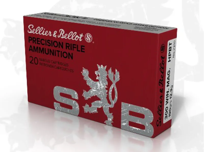 Sellior Bellot 300 Win Mag 190 Grain HPBT Ammunition - 20rnd - SBV340422